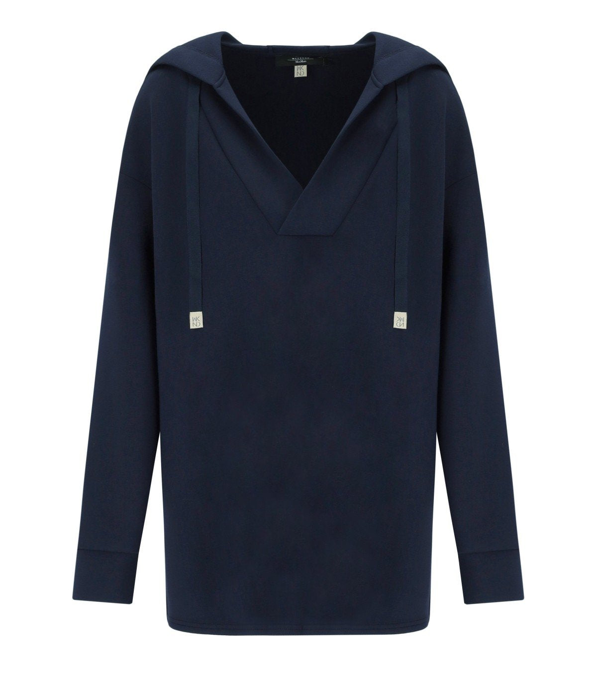 MAX MARA WEEKEND GIALLO BLUE HOODIE