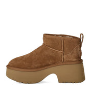 UGG CLASSIC ULTRA MINI NEW HEIGHTS CHESTNUT BOOT