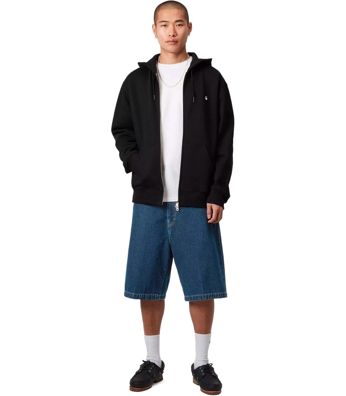 CARHARTT WIP LANDON BLUE BERMUDA SHORTS