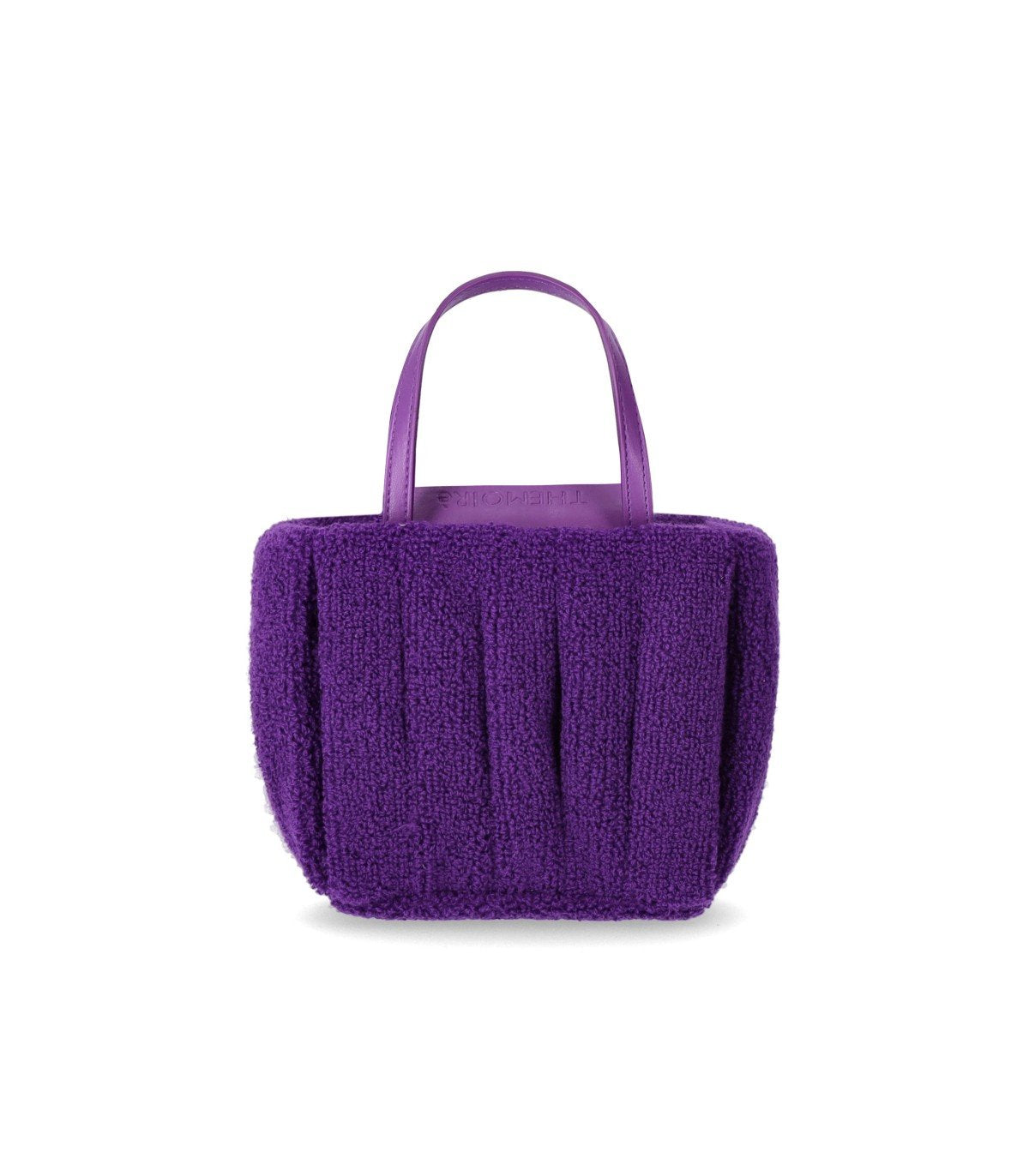 BORSA A MANO ARIA CORAL SPONGE VIOLA THEMOIRè