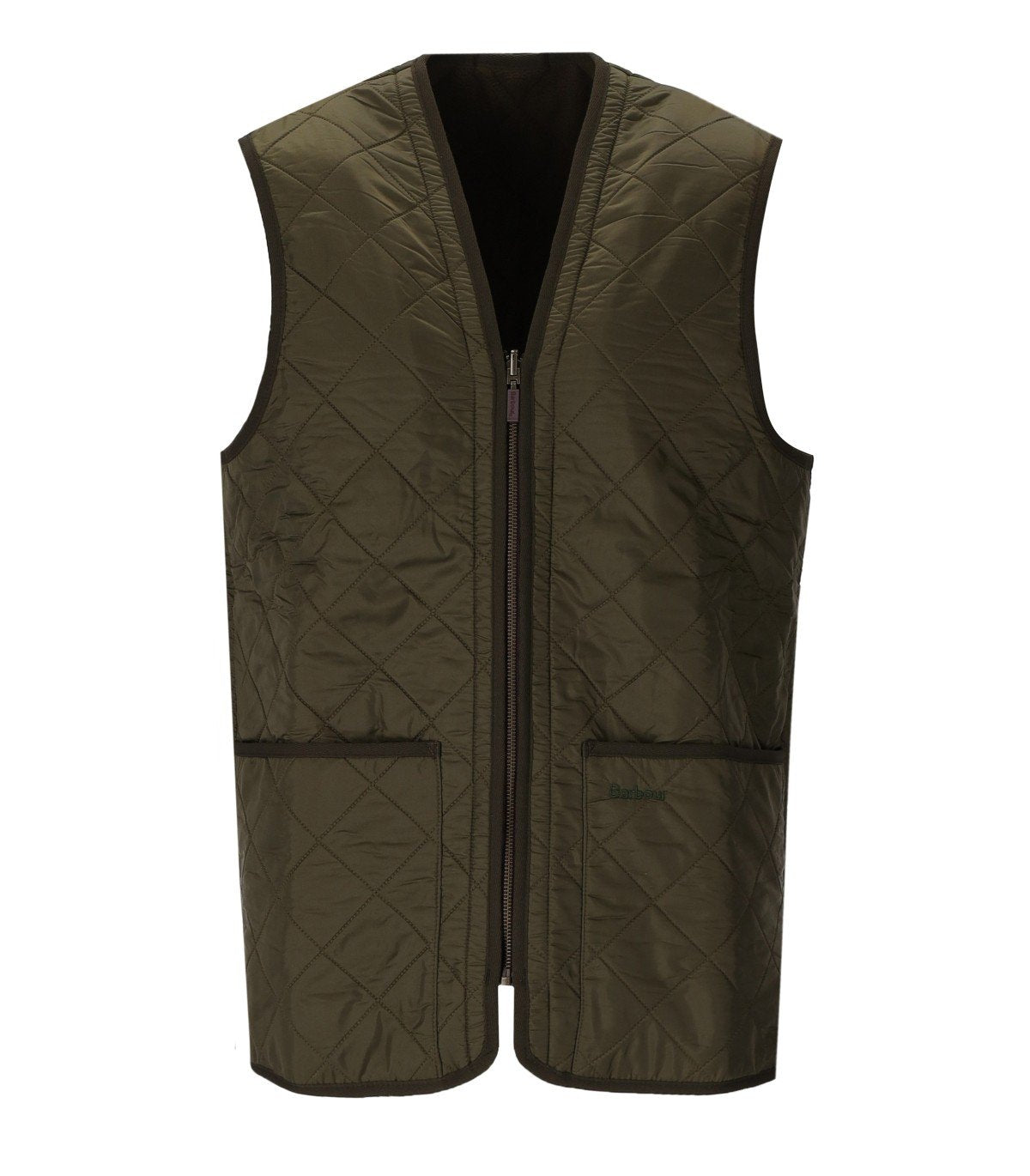 BARBOUR POLARQUILT LINER OLIVE GREEN VEST