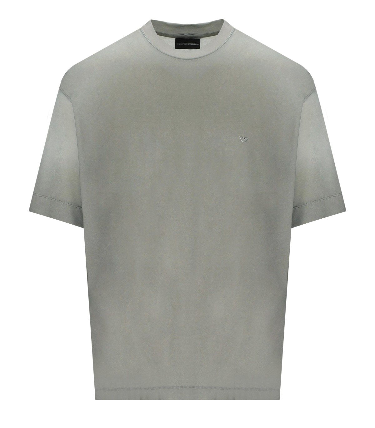 EMPORIO ARMANI GREY DEGRADÉ T-SHIRT