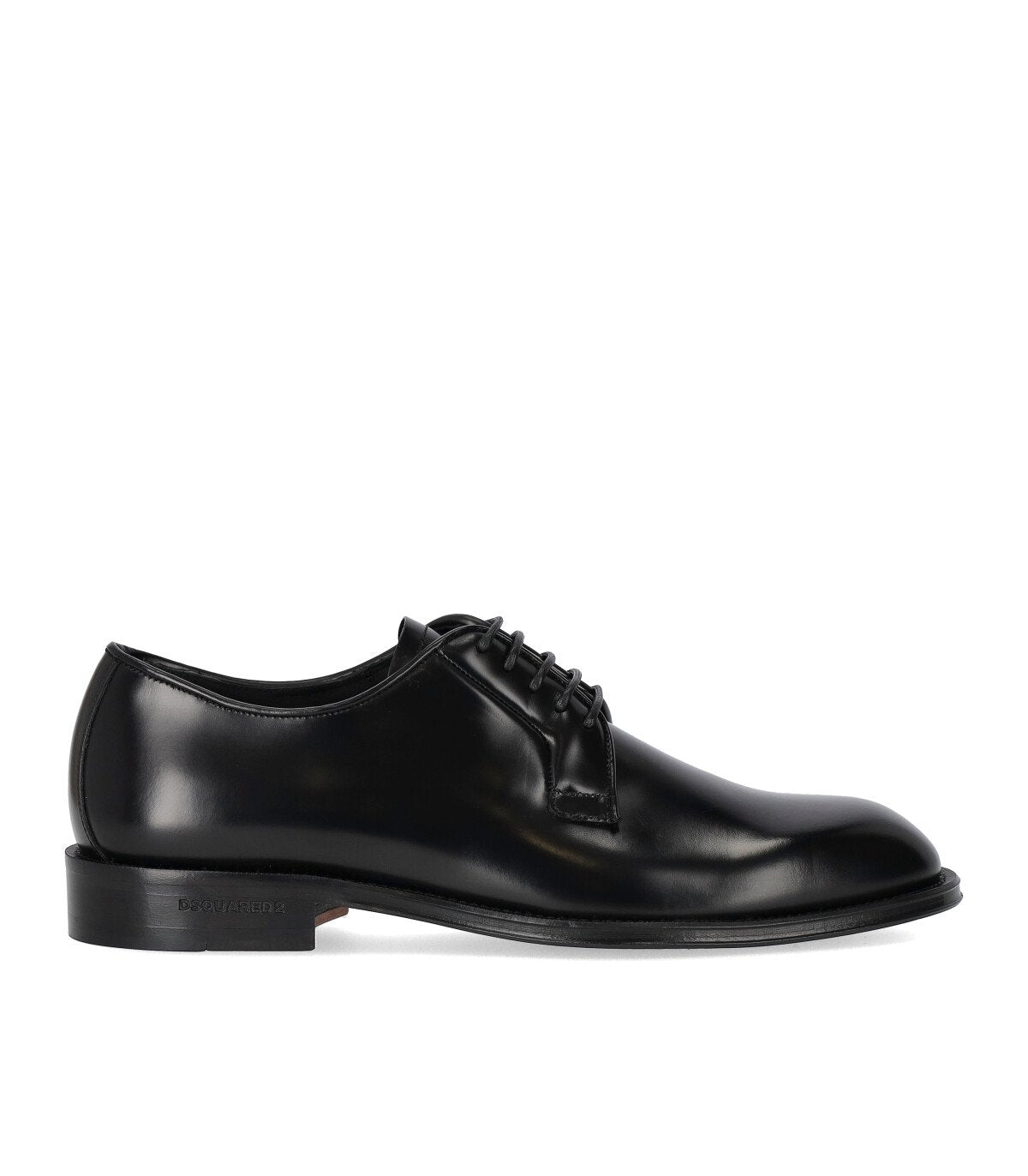 DSQUARED2 D2 CLASSIC BLACK DERBY SHOE