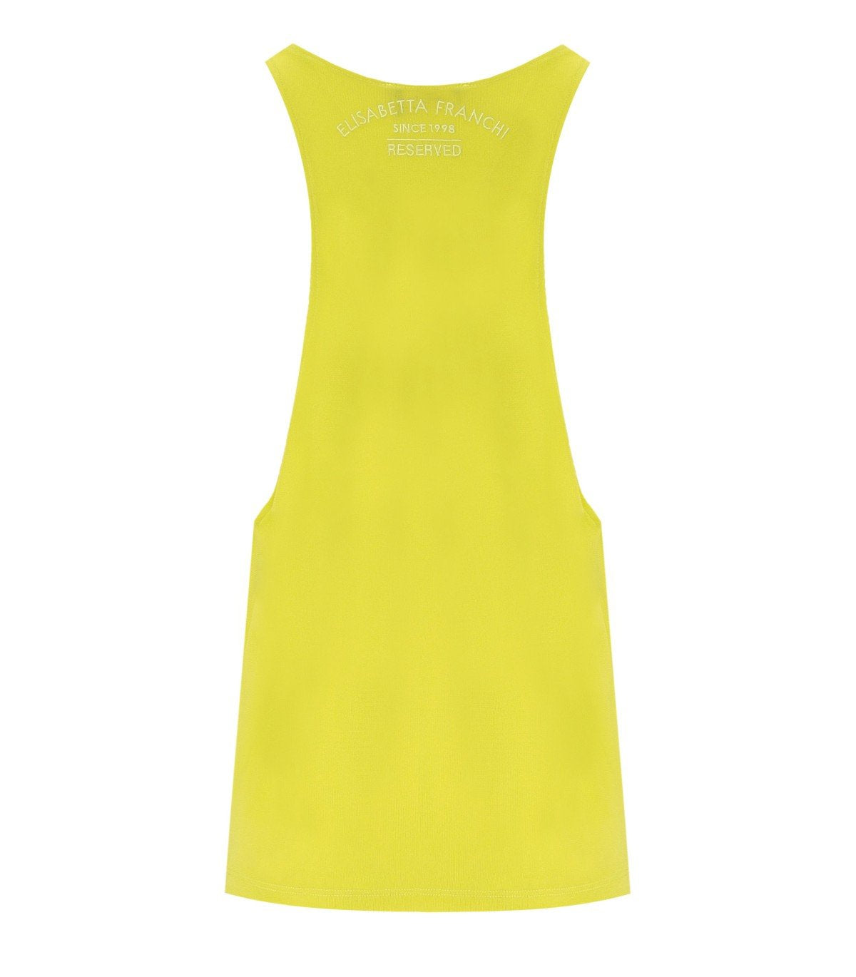 TOP CON LOGO RICAMATO CEDRO ELISABETTA FRANCHI