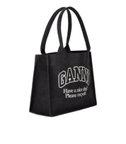 GANNI PHANTOM LARGE SHOPPING BAG