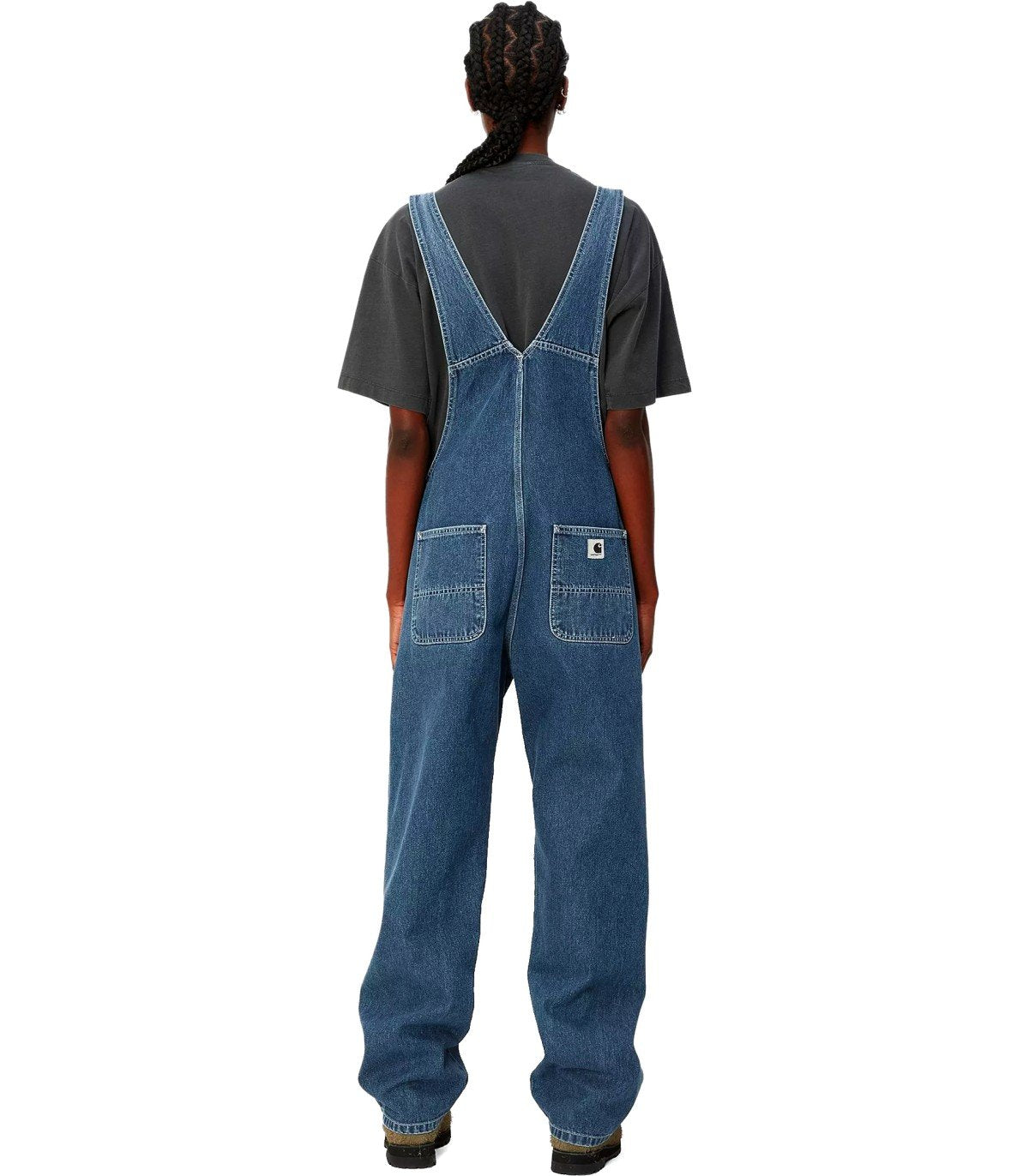CARHARTT WIP W' BIB BLUE OVERALL