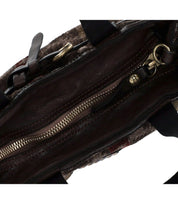 CAMPOMAGGI PATRIZIA BROWN HANDBAG