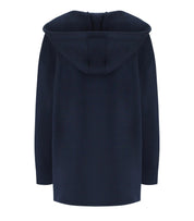 MAX MARA WEEKEND GIALLO BLUE HOODIE