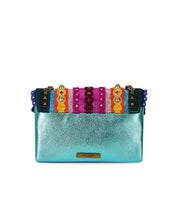 KURT GEIGER KENSINGTON STUDS MULTICOLORED CROSSBODY BAG