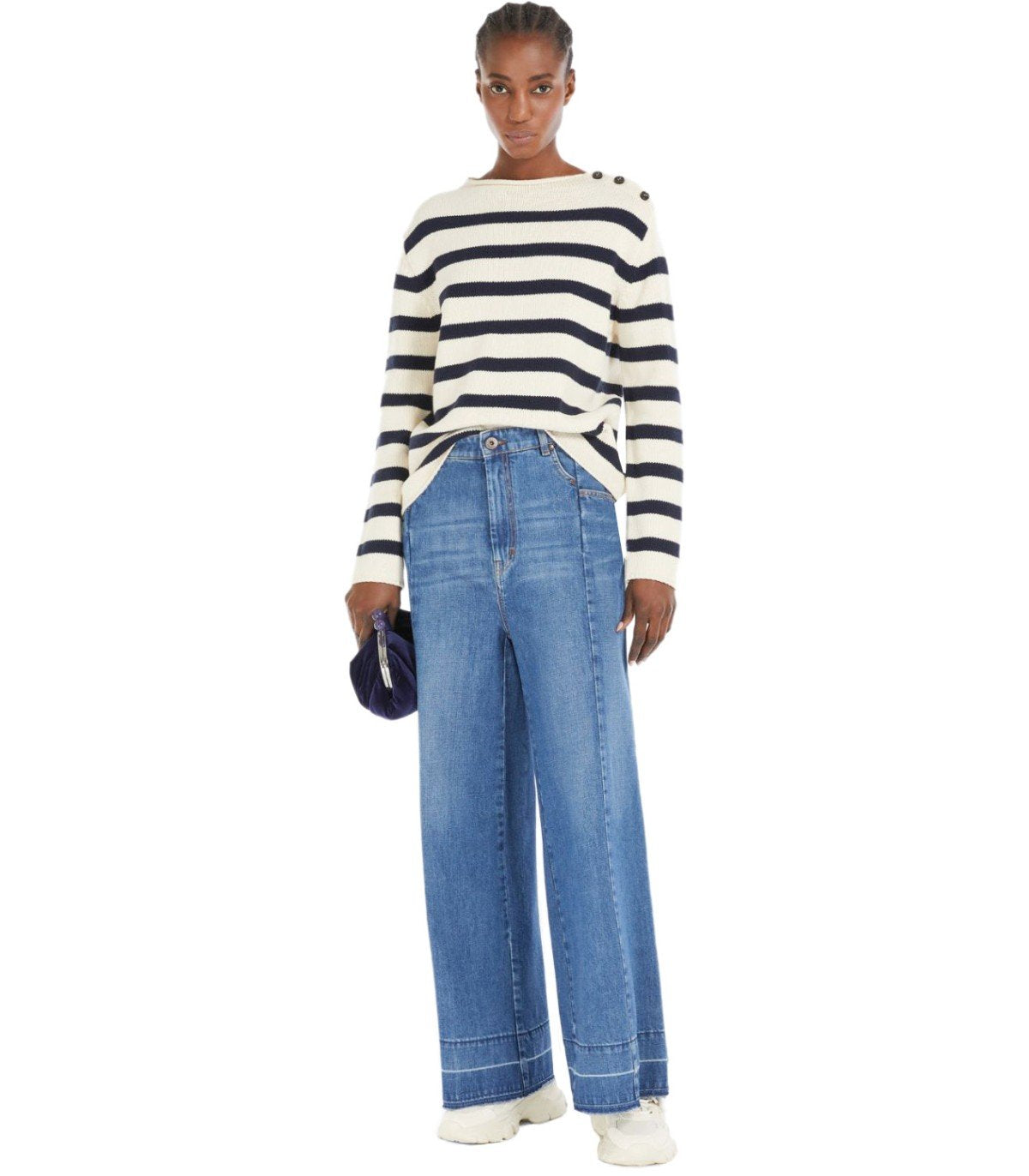 MAX MARA WEEKEND AGENDA LIGHT BLUE JEANS