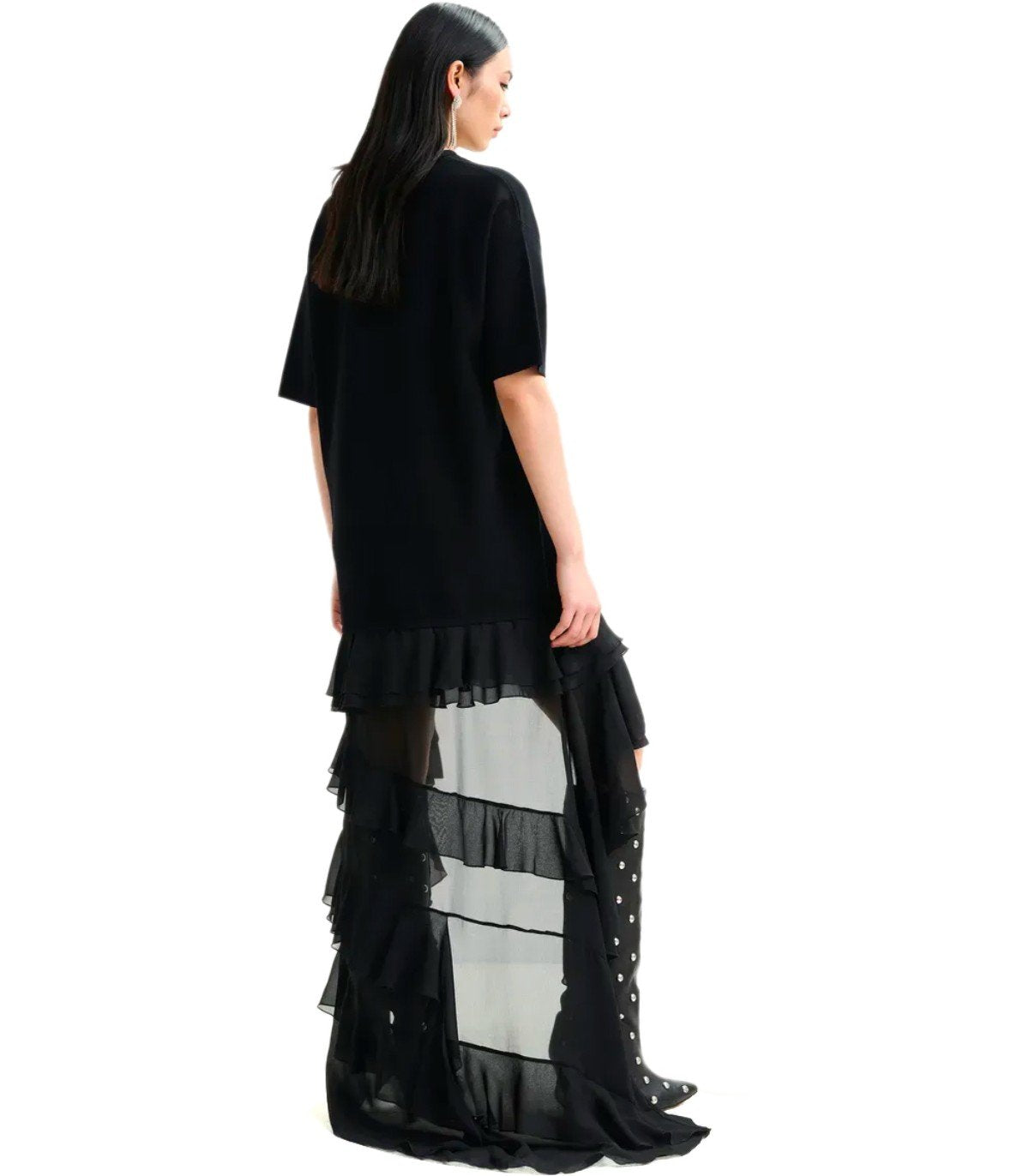 ESSENTIEL ANTWERP IMAILLE BLACK DRESS