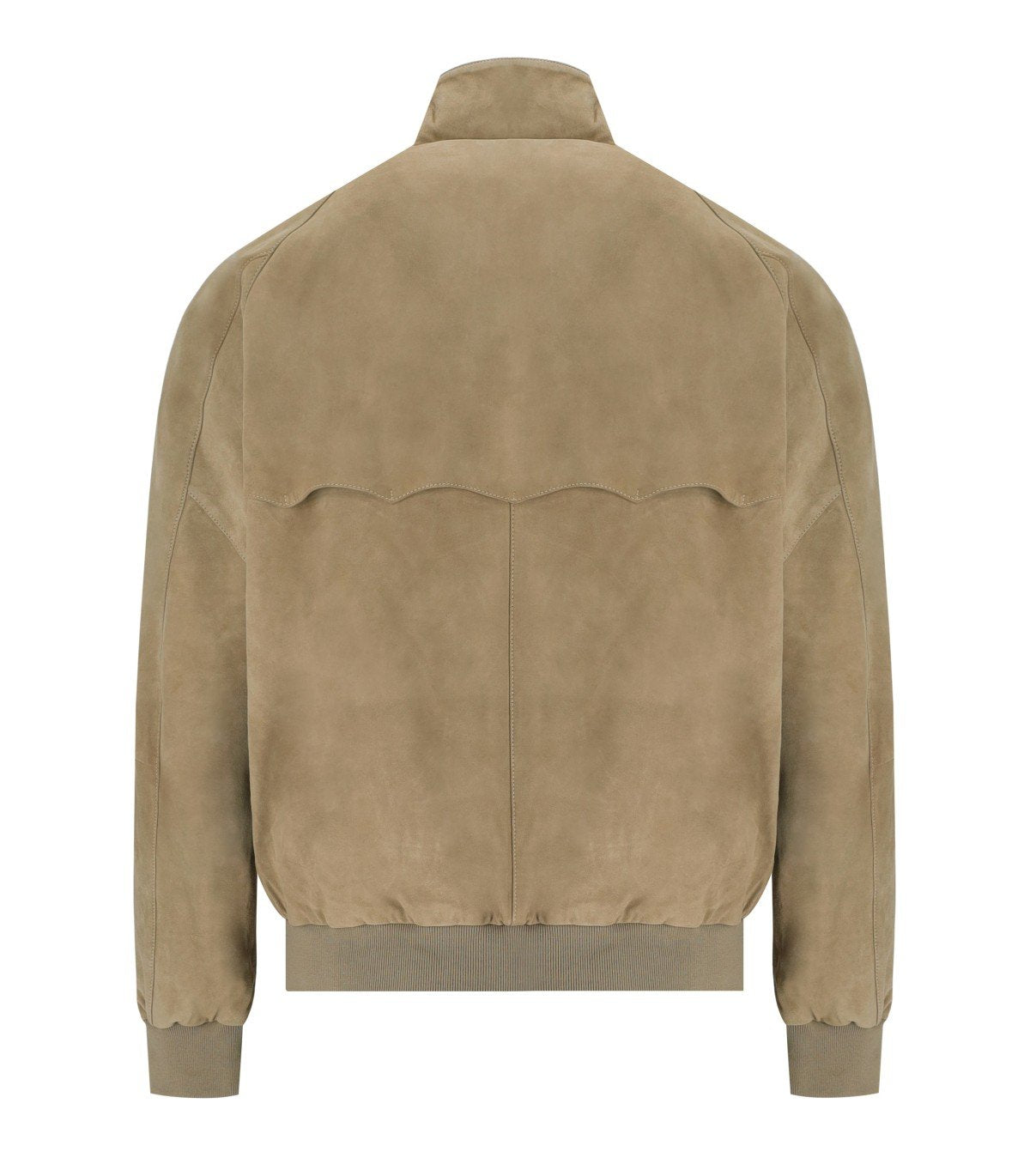 BARACUTA G9 SUÈDE STORM GRAY BOMBER JACKET