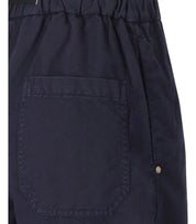 WHITE SAND CAROL BLUE RIBBED TROUSERS