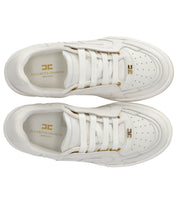 SNEAKER CON LOGO AVORIO ELISABETTA FRANCHI