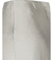 MM MAX MARA ALESSIO SILVER MIDI SKIRT