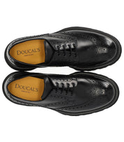 DOUCAL'S DERBY BROEGUE SCHWARZER SCHNÜRSCHUH