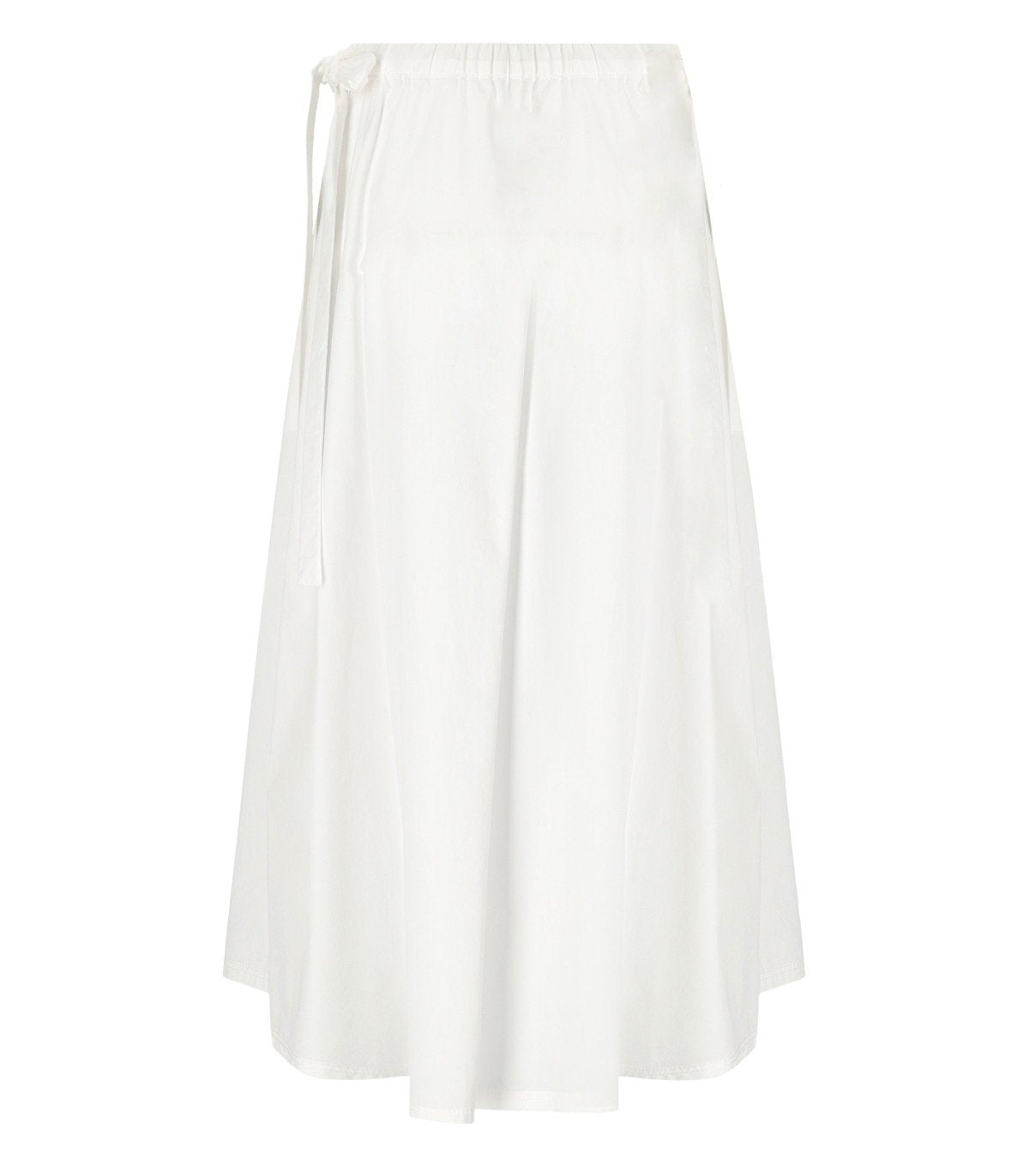 MAX MARA WEEKEND FOLK WHITE MIDI SKIRT