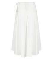 MAX MARA WEEKEND FOLK WHITE MIDI SKIRT