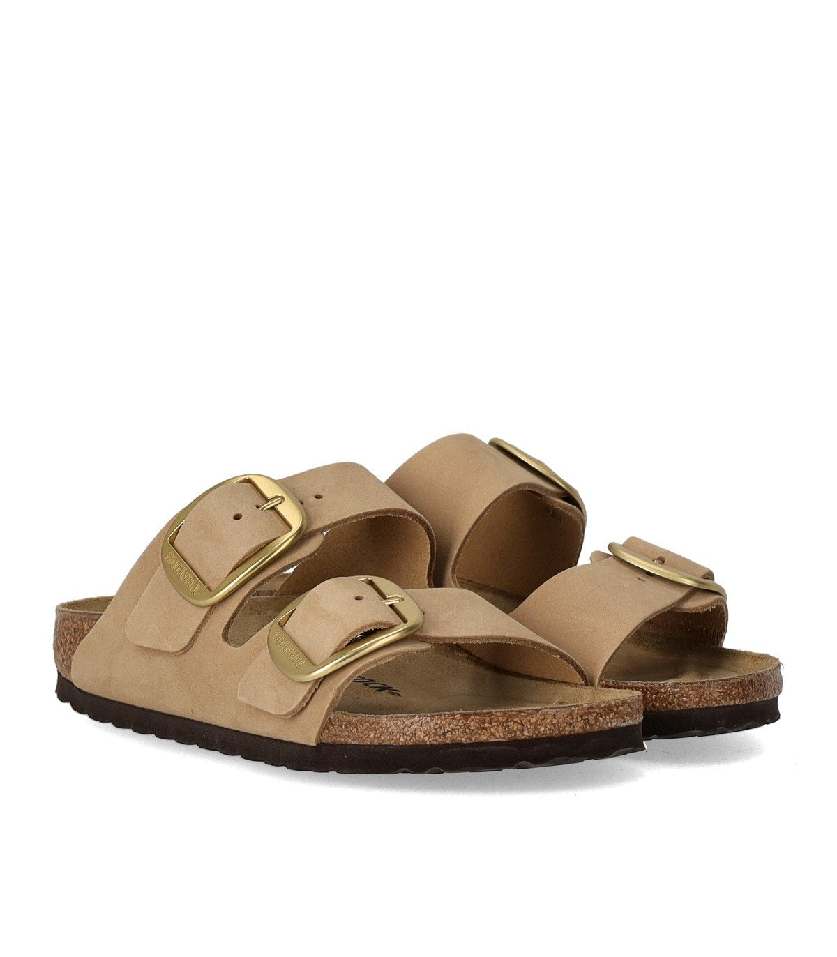 BIRKENSTOCK ARIZONA BIG BUCKLE SANDCASTLE SANDAL