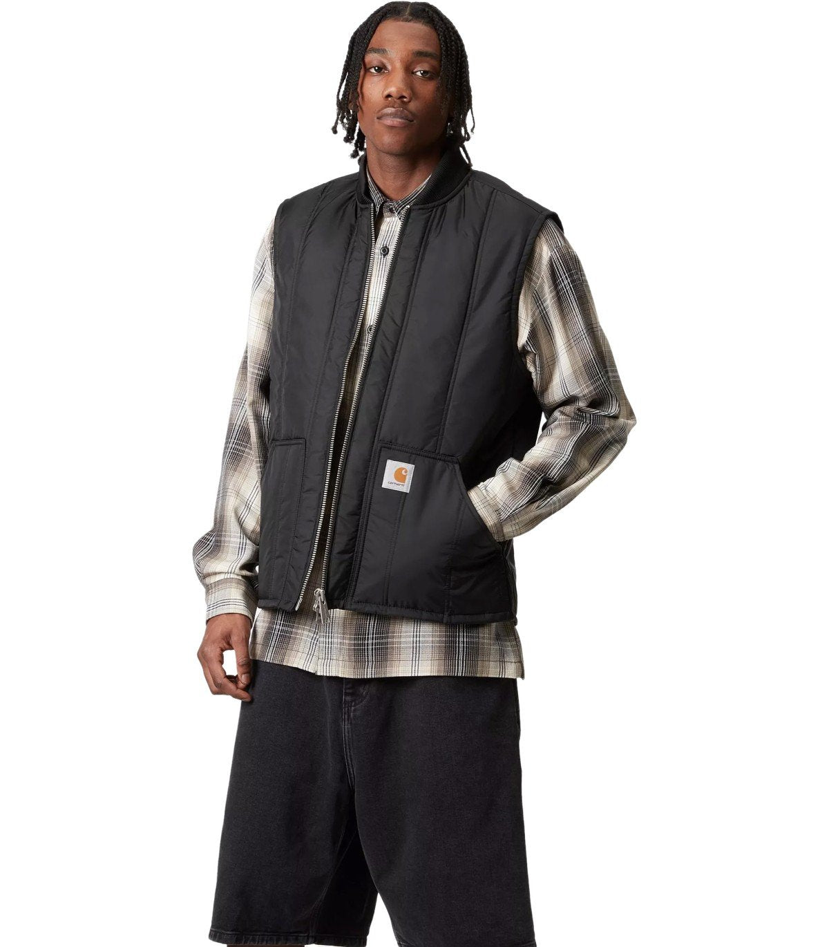 CARHARTT WIP LACHLAN BLACK VEST