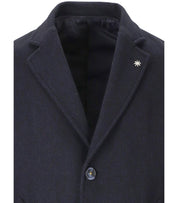 MANUEL RITZ MELANGE BLUE COAT