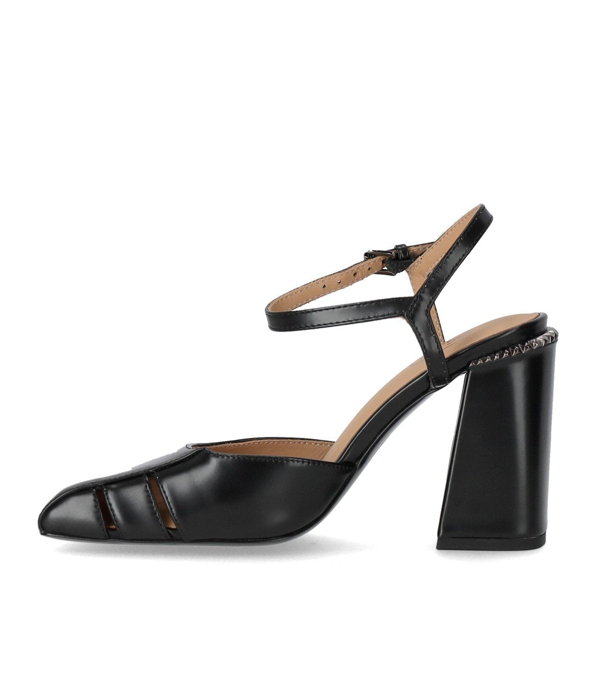 ZAPATO DE TACÓN SLINGBACK ALLURE NEGRO ASH