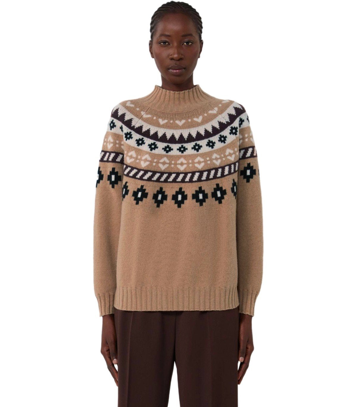 MAGLIONE LUPETTO HARDY CAMMELLO MAX MARA WEEKEND