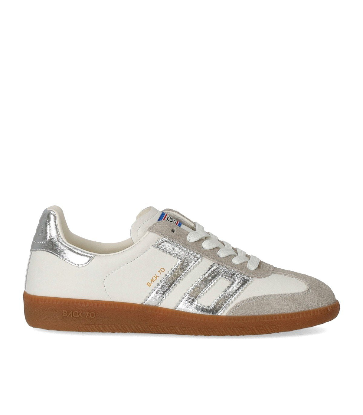 BACK70 CLOUD METALLIC SILVER SNEAKER