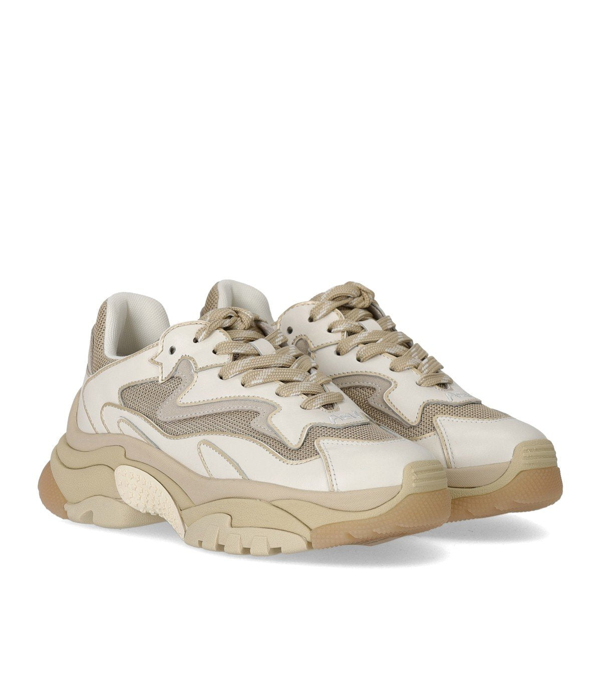 ASH ADDICT WHITE BEIGE SNEAKER