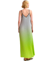 ESSENTIEL ANTWERP HAURUS GREEN LONG DRESS