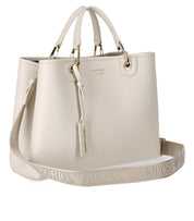 EMPORIO ARMANI MYEA CORDA TERRA MEDIUM SHOPPING BAG