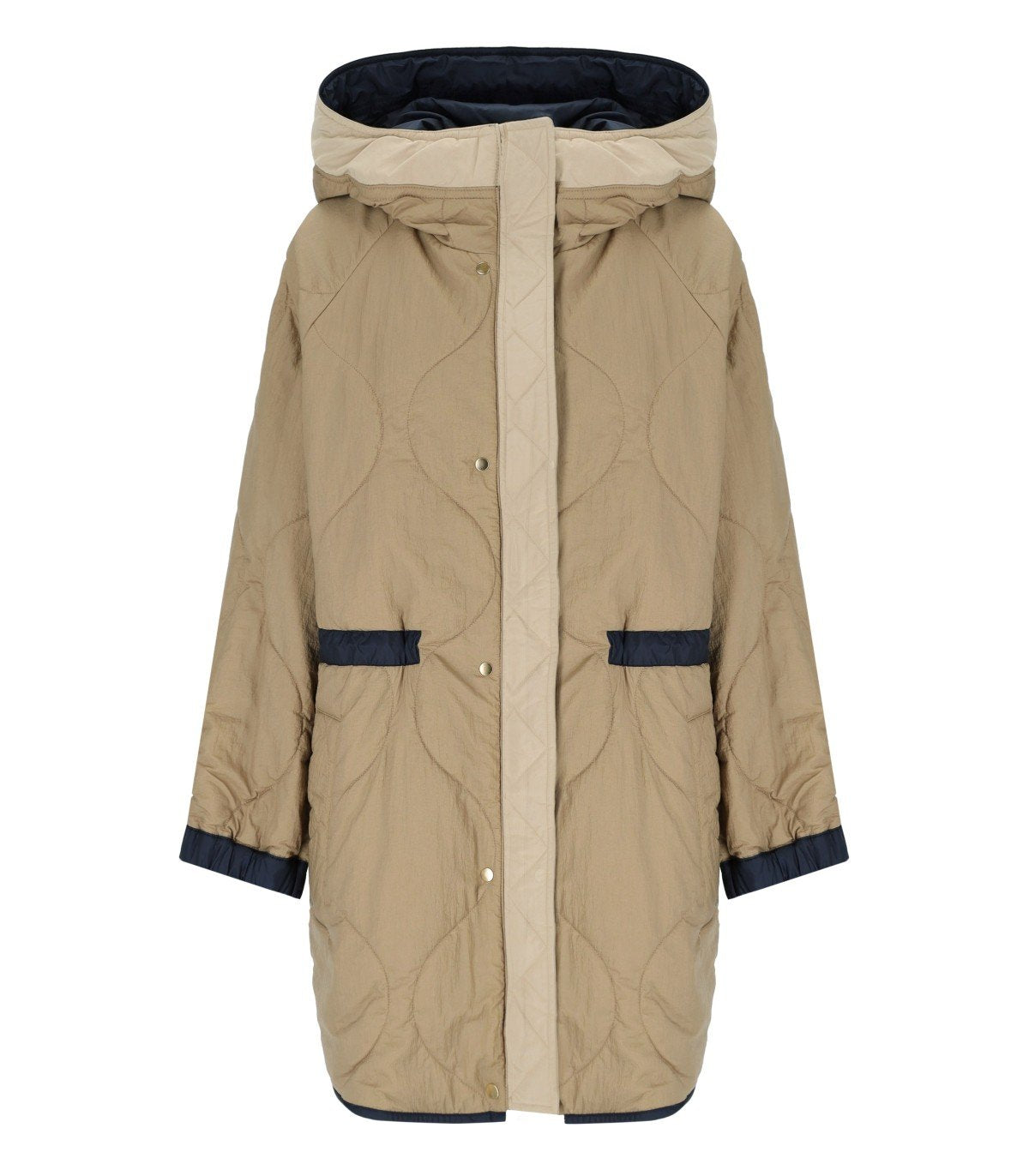 PARKA REVERSIBILE ALCAMO BLU MAX MARA WEEKEND