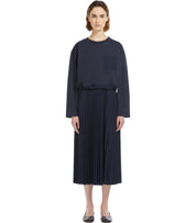 MAX MARA WEEKEND SCATOLA BLAU KLEID