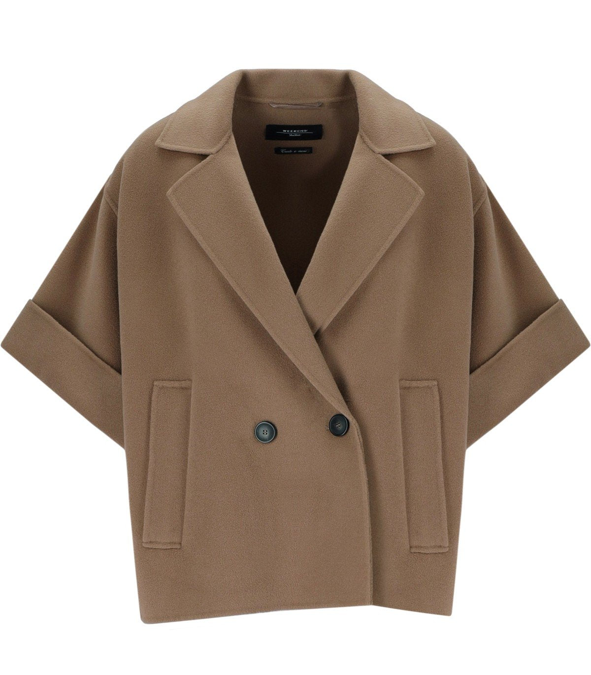 MAX MARA WEEKEND PERA BRUIN KORTE JAS