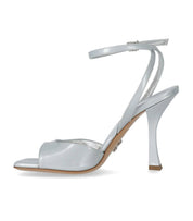 SERGIO LEVANTESI TANIA PEARL GREY HEELED SANDAL
