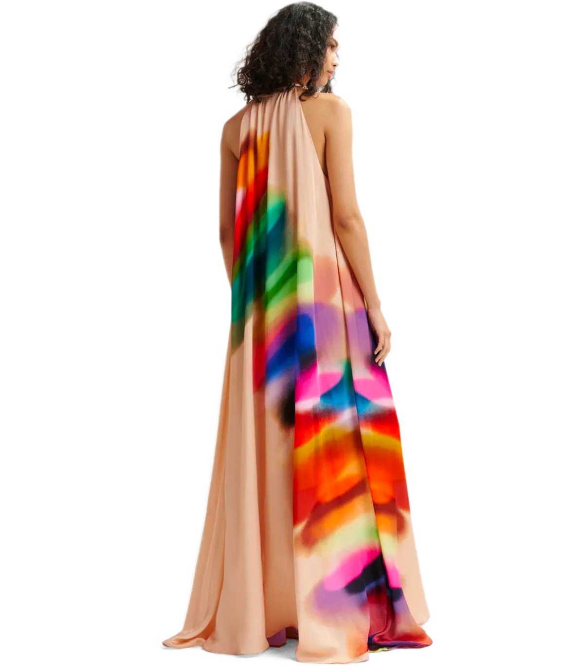 ESSENTIEL ANTWERP HALINKI MEHRFARBIGES LANGES KLEID