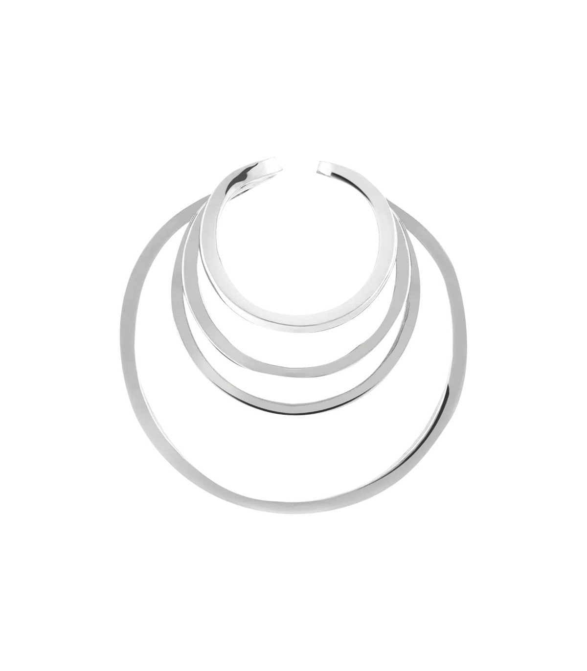 BOUCLE D'OREILLE EAR CUFF KATE ARGENTE FEDERICA TOSI