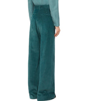 PANTALONE TANIA PETROLIO MAX MARA WEEKEND