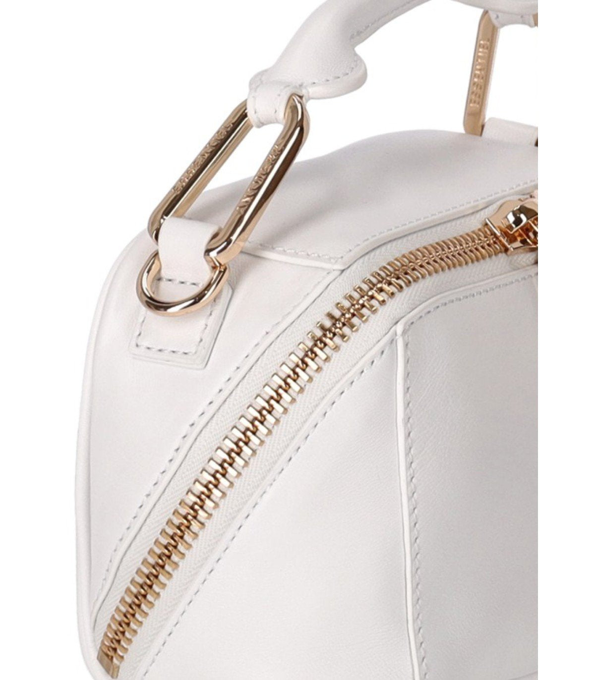 ESSENTIEL ANTWERP HINI WHITE MINI CROSSBODY BAG