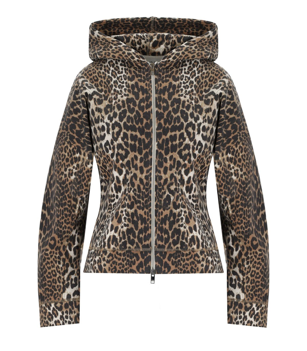 GANNI ANIMALIER HOODIE