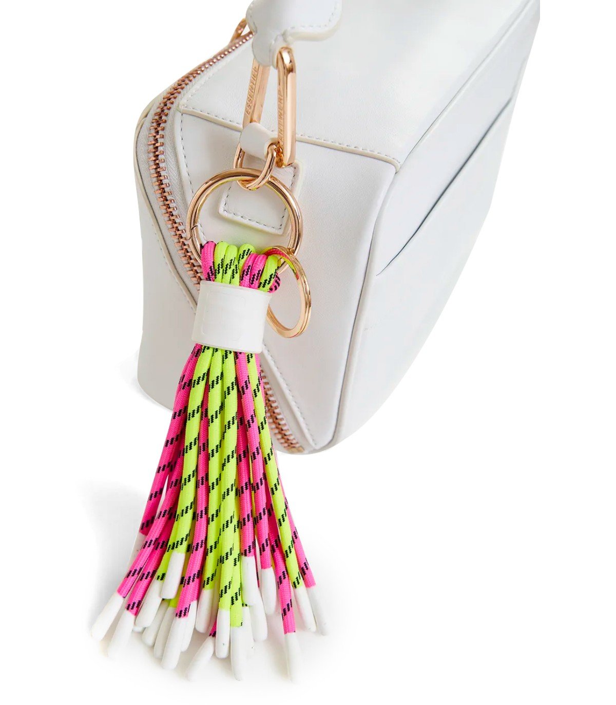 PORTACHIAVI HUNFAIR FUCSIA E GIALLO ESSENTIEL ANTWERP