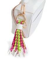 PORTACHIAVI HUNFAIR FUCSIA E GIALLO ESSENTIEL ANTWERP