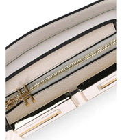 BORSA A MANO MILK CON MAXI LOGO ELISABETTA FRANCHI