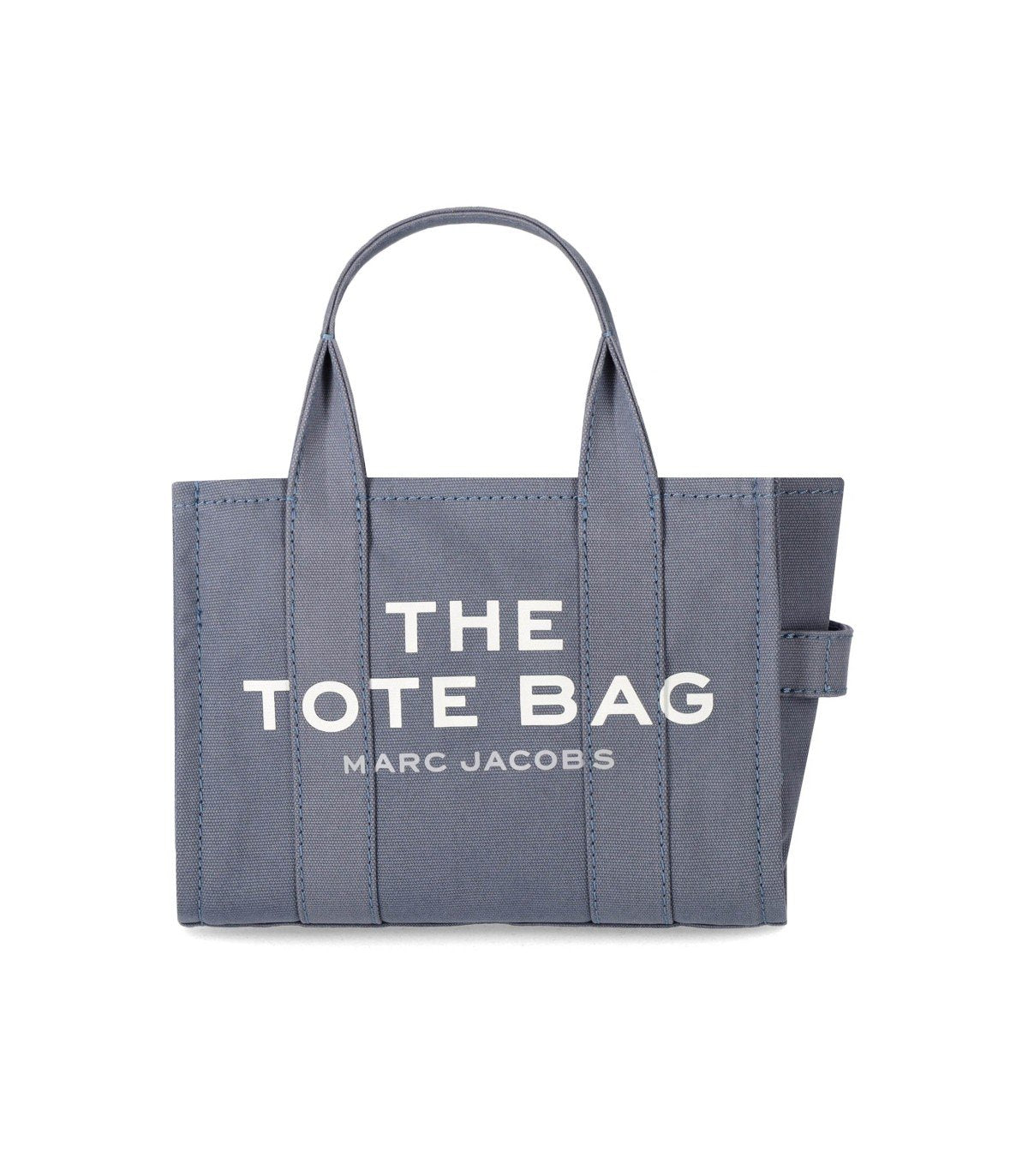 MARC JACOBS THE CANVAS SMALL TOTE BLUE SHADOW HANDBAG