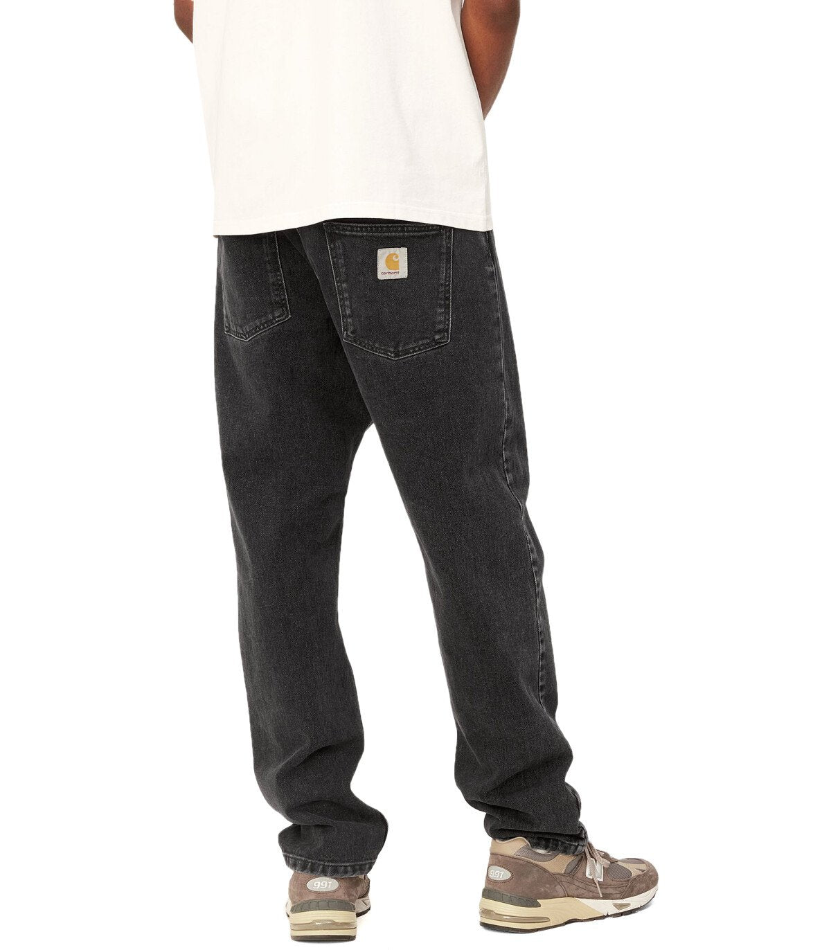 JEANS NEWEL GRIGIO ANTRACITE CARHARTT WIP