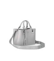 EMPORIO ARMANI MYEA PERLA TABACCO SMALL SHOPPING BAG