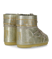 MOON BOOT ICON LOW GLITTER GOLD SNOW BOOT
