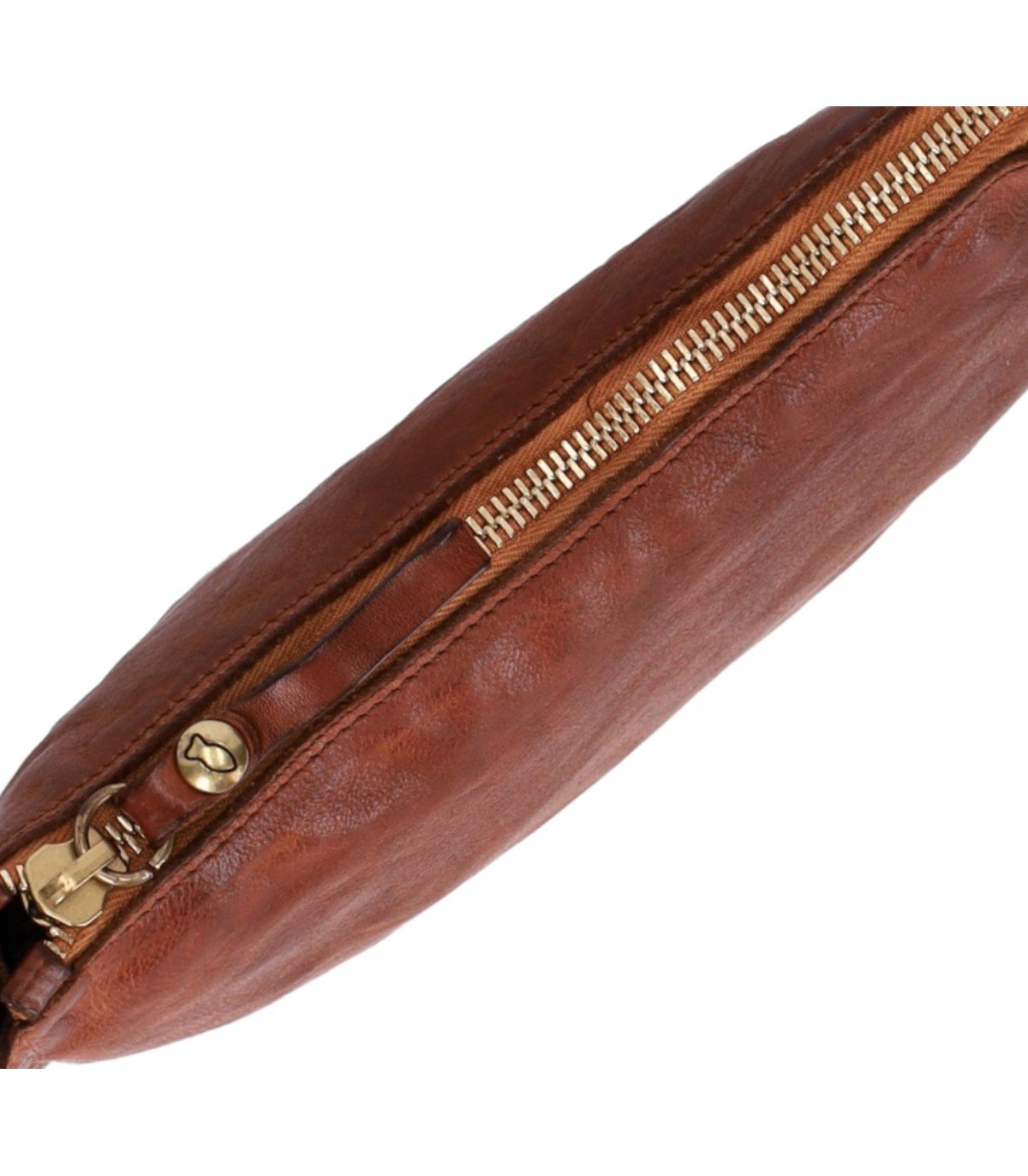 SAC À BANDOULIÈRE KURA COGNAC CAMPOMAGGI