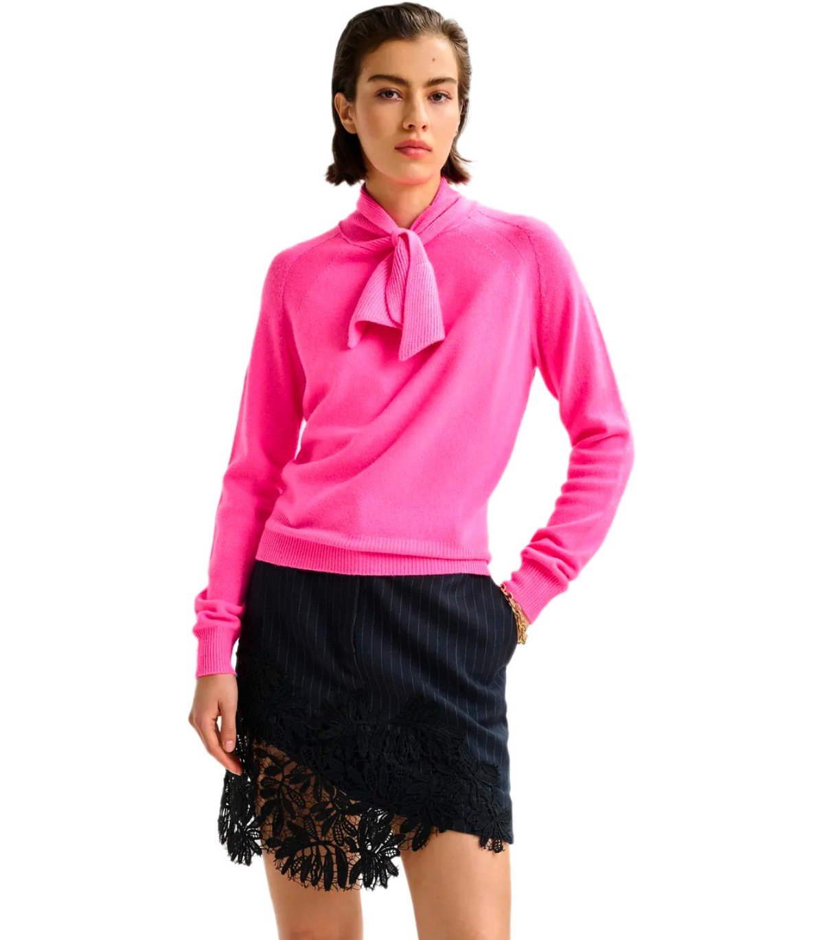 MAGLIONE INVITED FUCSIA ESSENTIEL ANTWERP