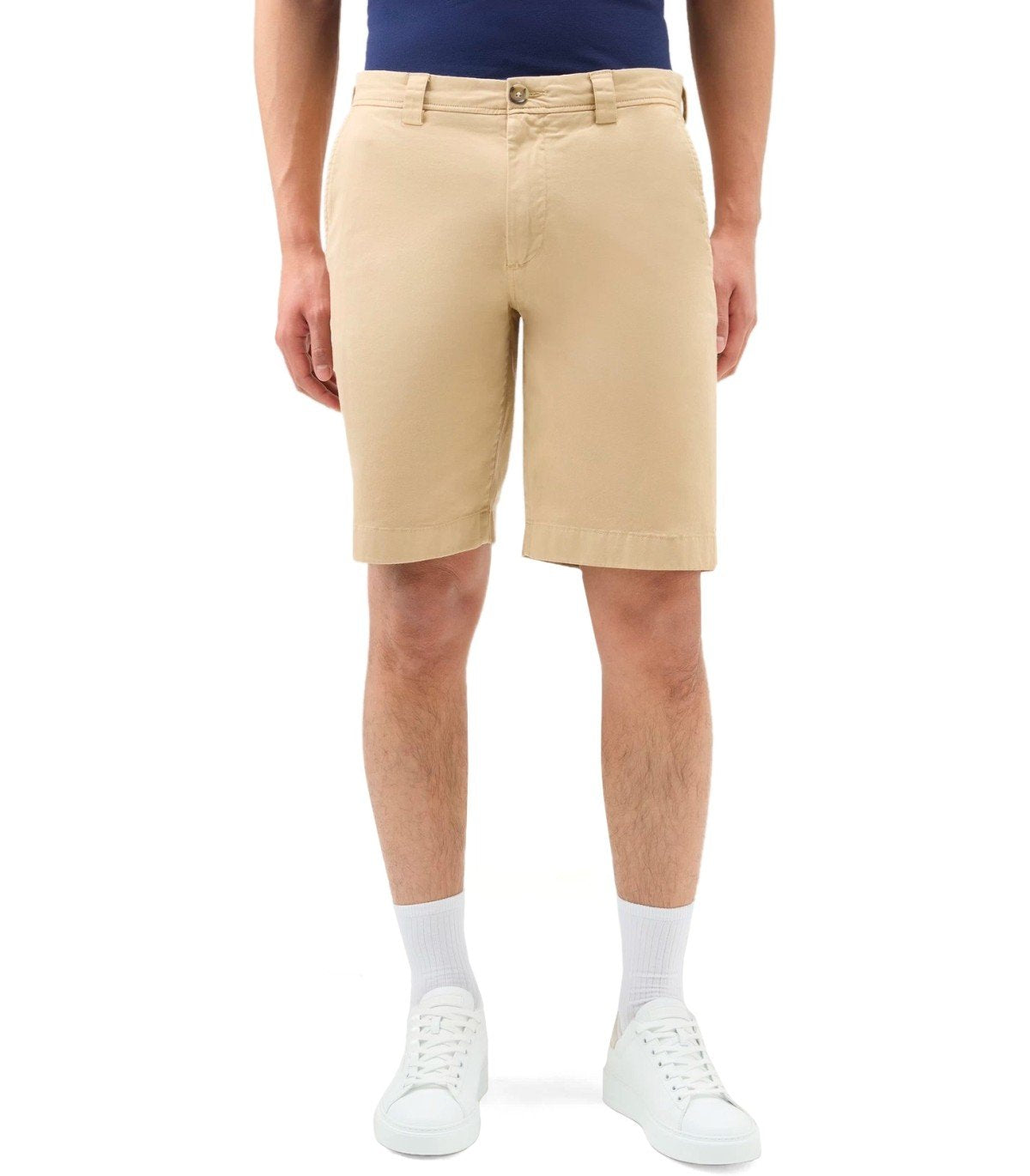 WOOLRICH CLASSIC CHINO BEIGE BERMUDA SHORTS